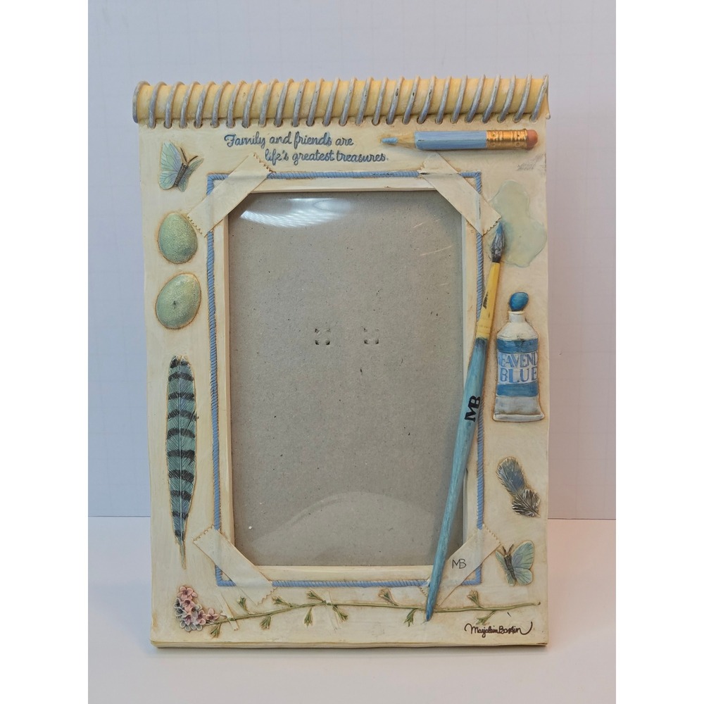 Marjolein Bastin 'Family & Friends' Art Supplies Feathers Flowers Frame